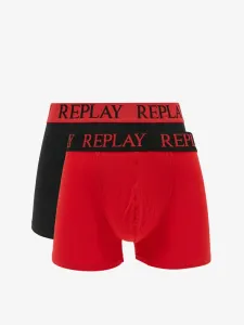 Replay Boxershorts 2 Stück Rot #1023752