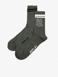 Replay Socken 2 Paar Grau #1205501