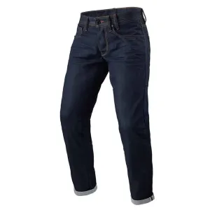 REV'IT! Jeans Lewis Selvedge TF Dark Blue L36 Motorcycle Pants Größe L36/W30