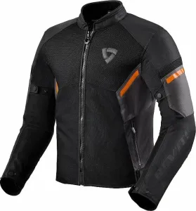 Rev'it! Jacket GT-R Air 3 Black/Neon Orange 3XL Textiljacke