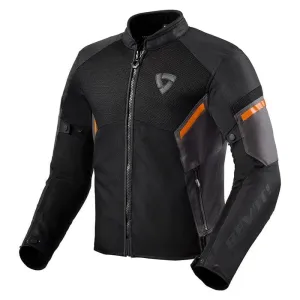Rev'it! Jacket GT-R Air 3 Black/Neon Orange S Textiljacke