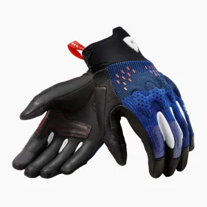 REV'IT! Kinetic Blau Schwarz Handschuhe Größe XL