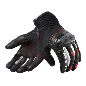 REV'IT! Metric Gloves Black Neon Red Größe 2XL