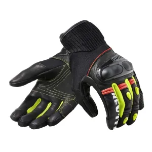 REV'IT! Metric Gloves Black Neon Yellow Größe 3XL