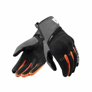 REV'IT! Mosca 2 Gloves Black Orange Größe L
