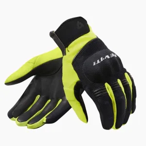 REV'IT! Mosca H2O Schwarz Neon Gelb Handschuhe Größe L