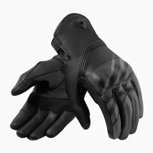 REV'IT! Rothill Schwarz Grau Handschuhe Größe 3XL