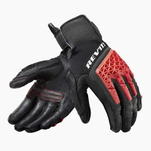 Rev'it! Gloves Sand 4 Black/Red 2XL Motorradhandschuhe