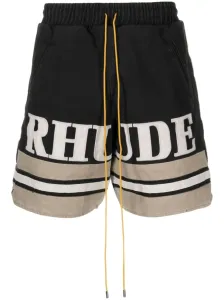 RHUDE - Bermuda Shorts With Logo #1478999