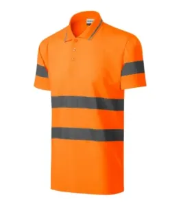 Rimeck HV Runway Warnsicherheits-Poloshirt, Fluoreszierend Warnorange #318722