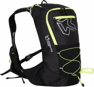Rock Experience Mach 12 Trail Running Backpack Caviar/Safety Yellow UNI Laufrucksack