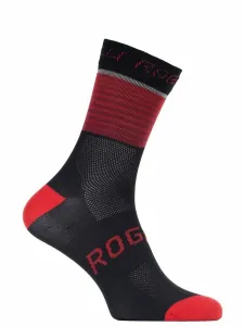 Funktionell Socken Rogelli HERO nicht nur für radfahrer, schwarz und rot 007.904
