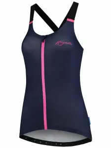 Damen Radsport Dress Rogelli TWIST ohne Ärmel, blau-pink 010.095