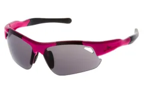 Radsport Sport- Brille Rogelli RAPTOR mit austauschbar gläser, Pink 009.238