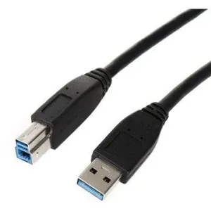 ROLINE USB 3.0 Anschlusskabel 0,8 m A-B schwarz