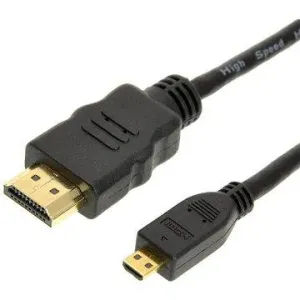 ROLINE High-Speed HDMI-Videokabel ??mit Ethernet (HDMI M  <-> HDMI micro M) 1 m