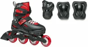 Rollerblade Fury Combo JR Black/Red 28-32 Inline-Skates