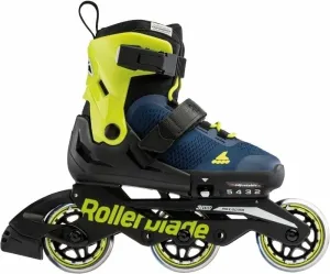 Rollerblade Microblade 3WD JR Blue Royal/Lime 28-32 Inline-Skates
