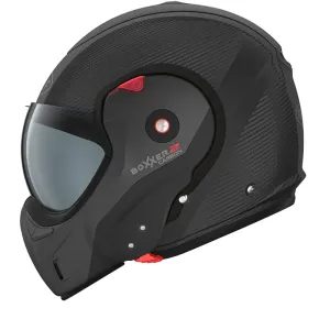 ROOF RO9 BOXXER 2 Carbon Wonder Matt Black Modular Helmet Größe 2XL
