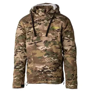 RST Loadout 1 4 Zip Ce Mens Textile Hood Camouflage Braun Jacke Größe 40