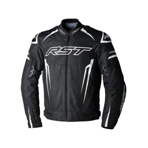 RST Tractech Evo 5 Textile Jacket Black White Black Größe 54