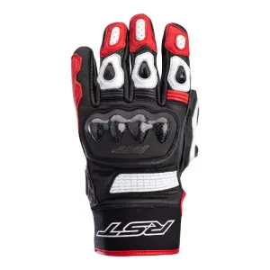 RST Freestyle 2 Ce Mens Glove Schwarz Weiß Rot Handschuhe Größe 12