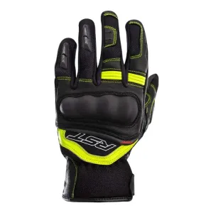 RST Urban Air 3 Mesh Ce Mens Glove Schwarz Neon Gelb Handschuhe Größe 10