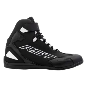 RST Sabre Moto Mens Ce Schwarz Weiß Schuhe Größe 41