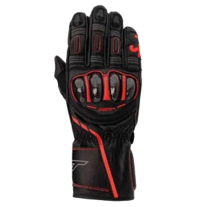 RST S1 Ce Mens Glove Schwarz Neon Rot Handschuhe Größe 11