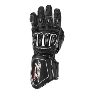 RST Tractech Evo 4 Ce Mens Glove Schwarz Schwarz Weiß Handschuhe Größe 10