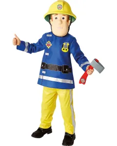 Kostümzubehör Feuerwehrmann Sam deluxe Kinder blau/gelb S