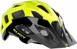 Rudy Project Crossway Black/Yellow Fluo Shiny L Fahrradhelm