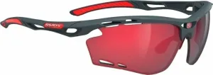 Rudy Project Propulse Charcoal Matte/Multilaser Red Fahrradbrille