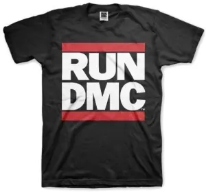 Run DMC T-Shirt Unisex Logo Unisex Black 2XL