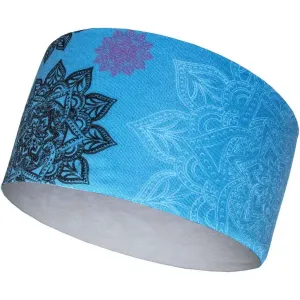 Runto MANDALA Stirnband für den Sport, blau, größe