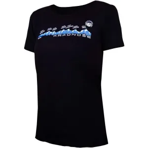 Runto RIESENGEBIRGE Damen T-Shirt, schwarz, veľkosť M