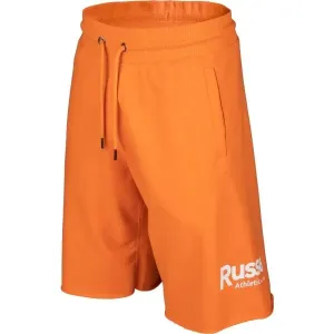 Russell Athletic CIRCLE RAW SHORT Herrenshorts, orange, größe