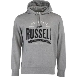 Russell Athletic SWEATSHIRT M Herren Sweatshirt, grau, größe