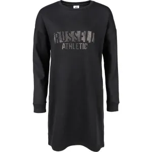 Russell Athletic PRINTED DRESS Kleid, schwarz, veľkosť XS