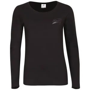 Russell Athletic LONG SLEEVE TEE SHIRT Damenshirt, schwarz, größe #172919