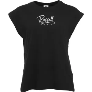 Russell Athletic MAYA Damen T-Shirt, schwarz, größe