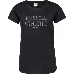 Russell Athletic S/S TEE Damenshirt, schwarz, veľkosť S