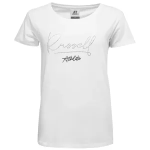 Russell Athletic T-SHIRT W Damenshirt, weiß, veľkosť XL