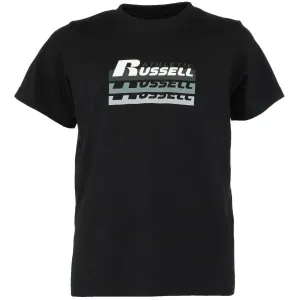 Russell Athletic TEE SHIRT BOY Kindershirt, schwarz, größe