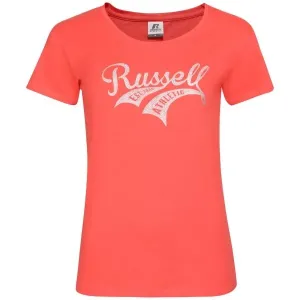 Russell Athletic TEE SHIRT Damenshirt, orange, größe M