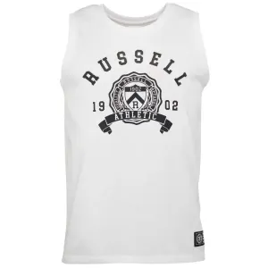 Russell Athletic VEST M Herrenshirt, weiß, größe