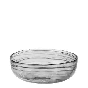 Bowl / Schale schwarz 21 cm - Elements Glas