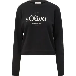 s.Oliver RL SWEATSHIRT Sweatshirt, schwarz, veľkosť 38