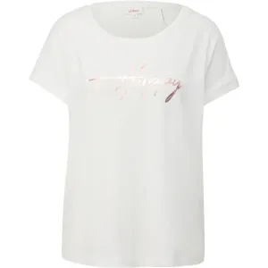 Weiße T-Shirts s.Oliver