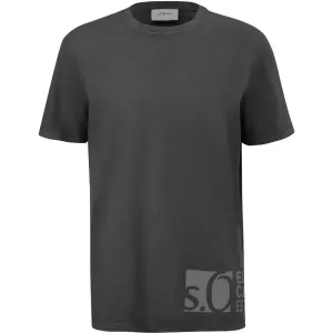 s.Oliver RL T-SHIRT Herren-T-Shirt, dunkelgrau, größe
